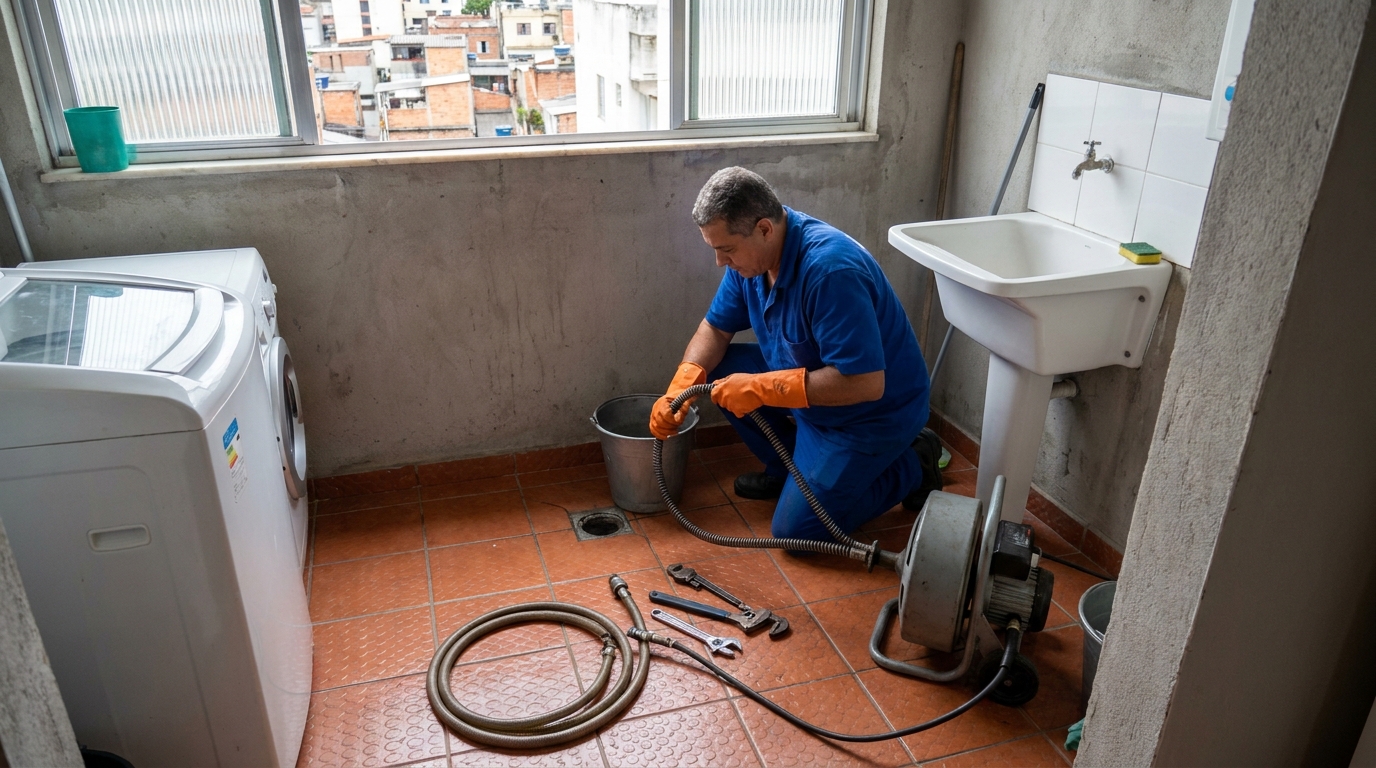 Limpeza Profunda de Ralos no Grageru, Aracaju‑SE